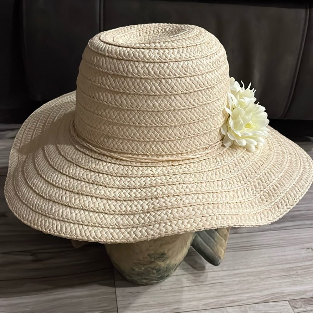 🌻3/$15 Teen Summer Straw Flower Hat-OS
